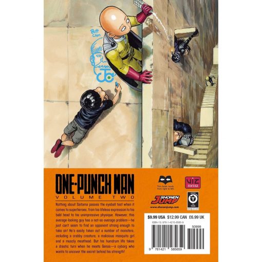 One-Punch Man, Vol. 2 (2) Paperback – September 1, 2015 by ONE (Author), Yusuke Murata (Illustrator) -geeekyme.net