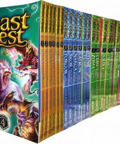 Beast Quest Collection-Series 1, 2, 3 and 4-- 24 Books Set Paperback--geeekyme.net