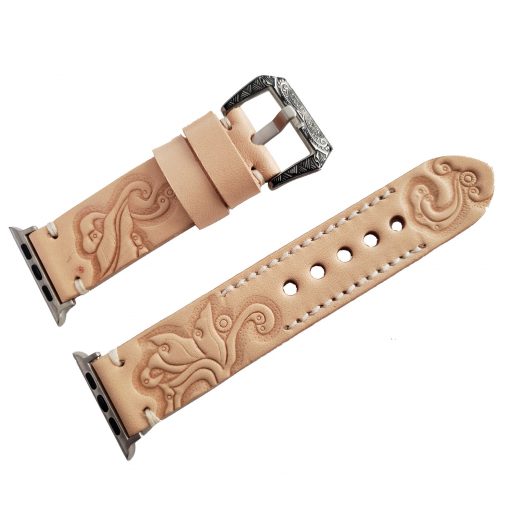 https://geeekyme.net/product/hand-carved-natural-leather-watch-band-strap-replacement-tooled-band-compatible-with-apple-samsung-watch-series/
